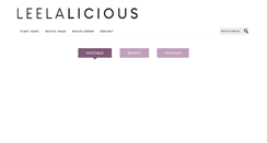 Desktop Screenshot of leelalicious.com